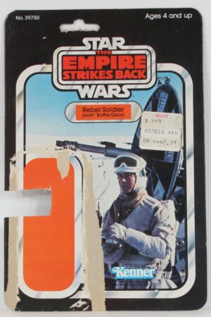 Rebel Soldier Hoth Battle Gear ESB 32 Back No Offer cardback