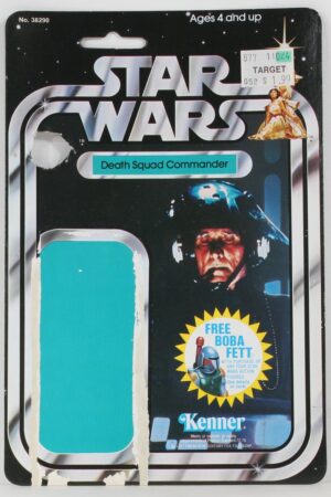 Death Squad Commander Star Wars 20 Back Boba Fett Offer cardback