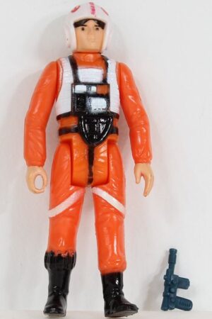 Luke X-Wing Pilot Figure Loose Complete C-8.5+