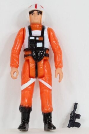 Luke X-Wing Pilot Figure Loose Complete C-9.5-