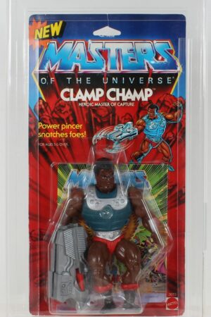 Clamp Champ He-Man Masters of the Universe MOC AFA 80