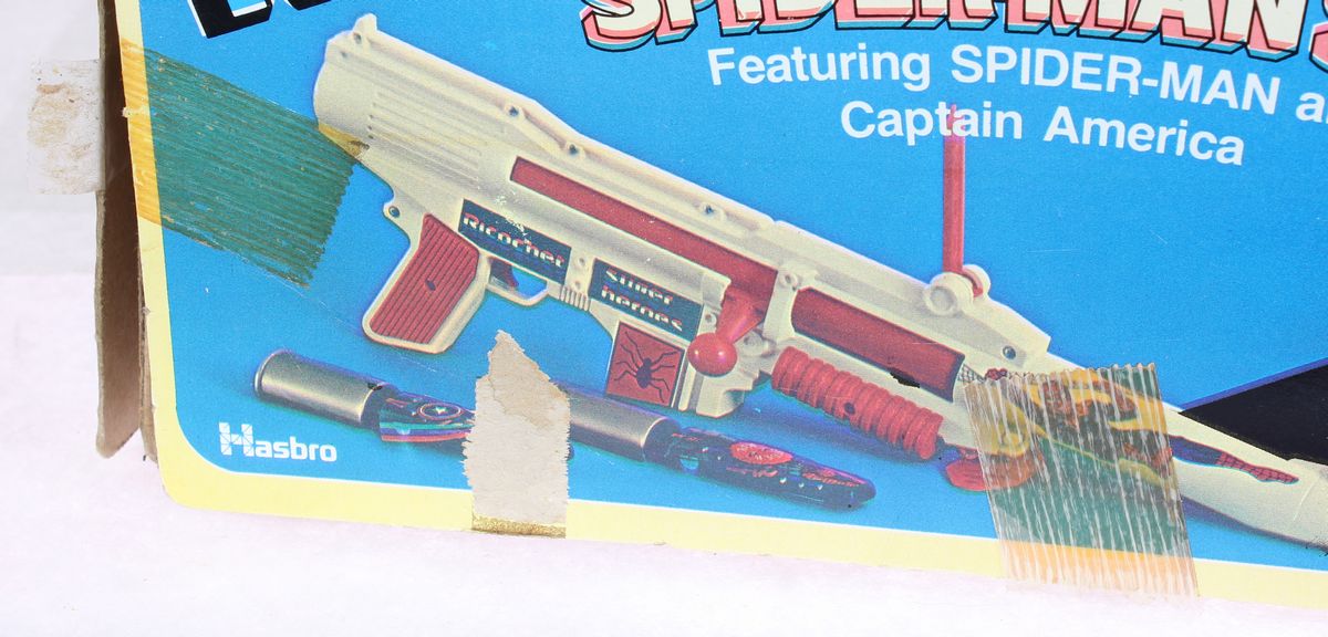 Ricochet Racers Spider-Man Set Mego Vintage Era Toys MIB C-8.5 - Image 3