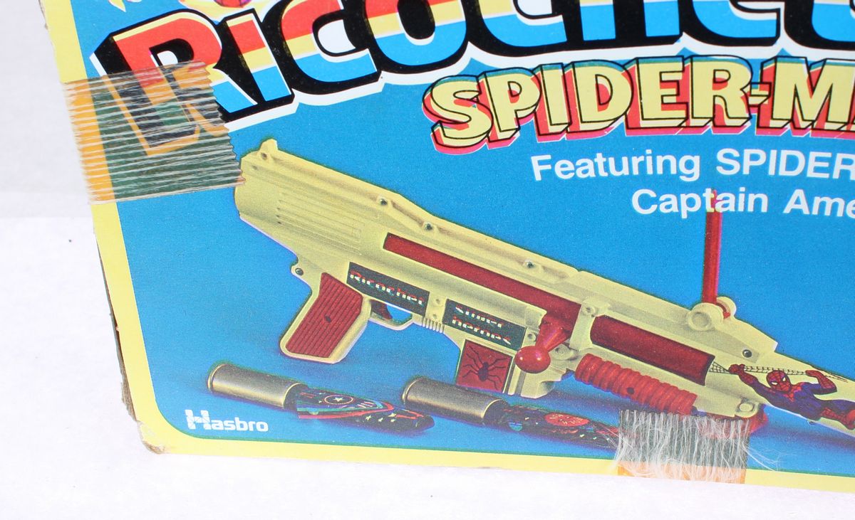 Ricochet Racers Spider-Man Set Mego Vintage Era Toys MIB C-8.5 - Image 7