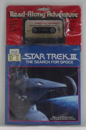 Star Trek III The Search for Spock Book and Tape Star Trek MISC Records MIP C-9+