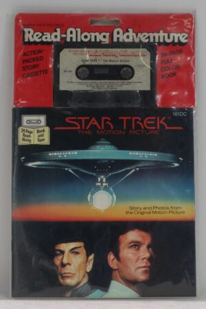 Star Trek The Motion Picture Book and Tape Star Trek MISC Records MIP C-9+