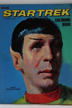 Star Trek Coloring Book Mr Spock Star Trek MISC C-8+
