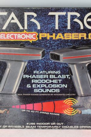 Star Trek Two Electronic Phaser Guns Star Trek I The Motion Picture MIB C-9