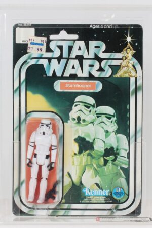 Stormtrooper Star Wars 12 Back MOC C-9 AFA 80