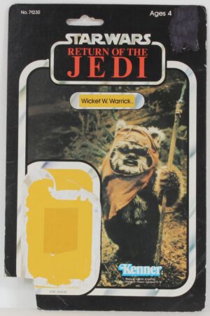 Wicket Warrick ROTJ 77 Back No Offer cardback