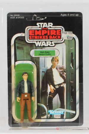 Han Solo Bespin Outfit ESB 41 Back No Offer MOC C-9 AFA 80Y