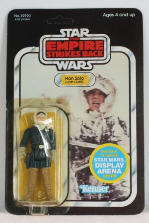 Han Solo Hoth Outfit ESB 45 Back Display Arena Offer MOC