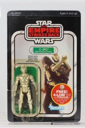 C-3PO Removable Limbs ESB 47 Back 4-LOM Offer MOC C-9 UKG 80Y