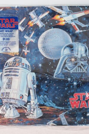 Star Wars Gift Wrap MISC MIP C-9+