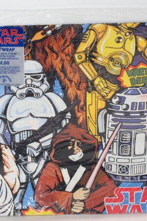 Star Wars Gift Wrap MISC MIP C-9+