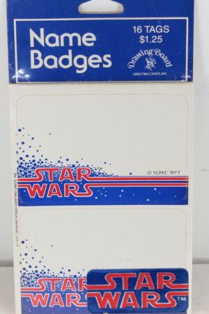 Star Wars Name Badges MISC MIP C-9+