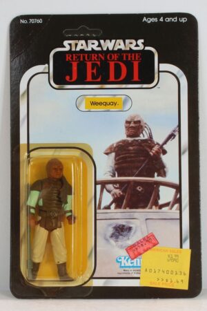 Weequay ROTJ 65 Back No Offer MOC C-8++