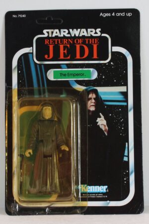 The Emperor ROTJ 77 Back No Offer MOC C-8.5