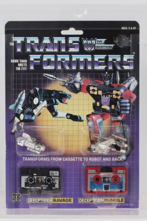 Ravage Rumble Cassettes MOC AFA 80